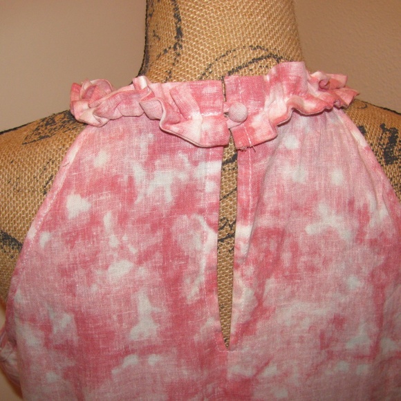 Razorback Linen and Rayon Top (Marina Cuna) - Picture 7 of 8